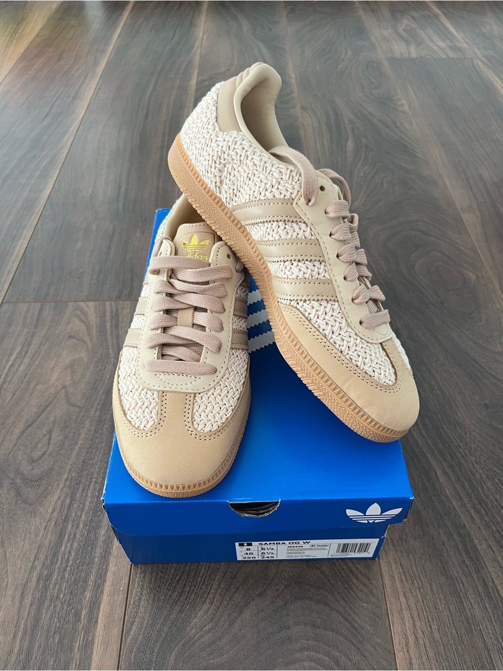 Adidas Samba Woven Sneakers Size 8